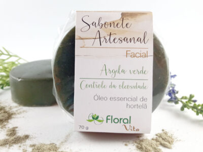 Sabonete Facial Argila Verde - 70gr