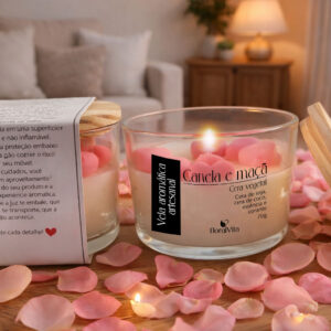 Vela Aromática Maçã e Canela