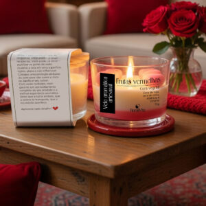 Vela Aromática Frutas Vermelhas